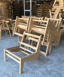 kursi santai minimalis kayu jati-interior furniture