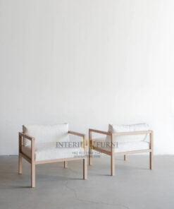 kursi tamu minimalis kayu jati-interior furniture