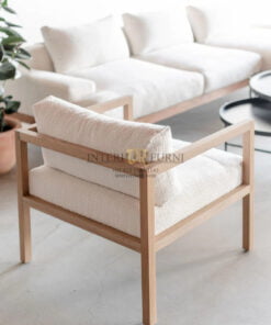 kursi tamu minimalis kayu jati-interior furniture