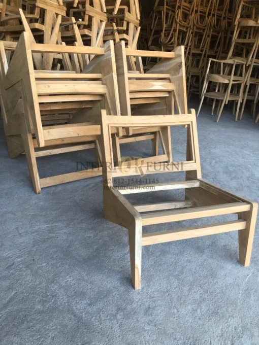 kursi santai minimalis kayu jati-interior furniture