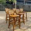 kursi tinggi cafe-kursi bar cafe-kursi bar rotan