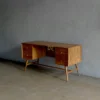 meja kerja minimalis modern-meja kerja kantor-meja kerja kayu jati