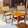 kursi cafe rotan-kursi cafe kayu jati-kursi cafe minimalis-kursi makan a