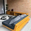 sofa kayu jati minimalis modern