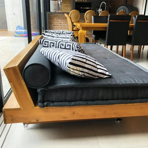 sofa kayu jati minimalis modern