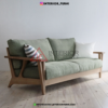 sofa scandinavian minimalis 2 seater sofa minimalis ruang tamu