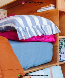 dipan laci minimalis modern kayu jati