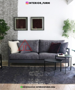 sofa kayu modern minimalis jati ruang tamu sofa 2 dudukan