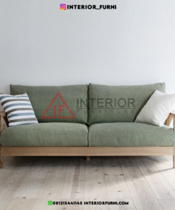 sofa scandinavian minimalis 2 seater sofa minimalis ruang tamu