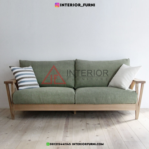 sofa scandinavian minimalis 2 seater sofa minimalis ruang tamu