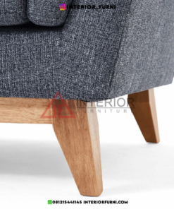 sofa leter l sudut ruang tamu minimalis modern