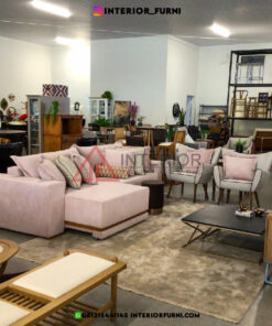 sofa l minimalis kecil ruang tamu