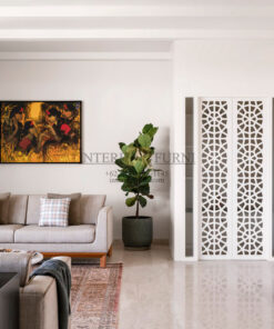 sofa ruang tamu minimalis modern kayu jati