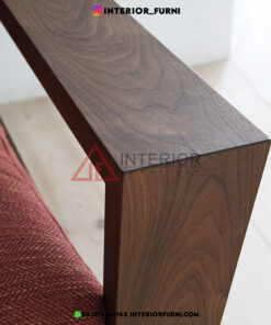 sofa tamu minimalis kayu jati-sofa 2 dudukan ruang tamu