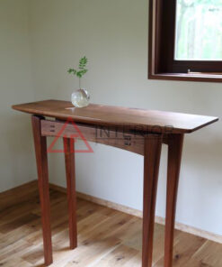 meja hias ruang tamu minimalis kayu jati