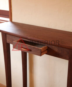 meja hias ruang tamu minimalis kayu jati