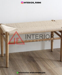 bangku hias minimalis kayu jati-bangku unik kayu jati