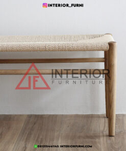 bangku hias minimalis kayu jati-bangku unik kayu jati