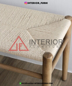 bangku hias minimalis kayu jati-bangku unik kayu jati