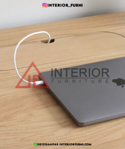 meja kantor minimalis modern kayu jati solid-meja kerja unik kayu jati