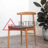 kursi makan kayu jati minimalis modern