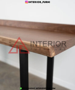 meja bar minimalis kayu solid