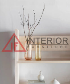 rak dinding minimalis kayu jati solid