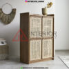 lemari rotan minimalis modern
