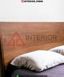 dipan laci kayu jati minimalis modern