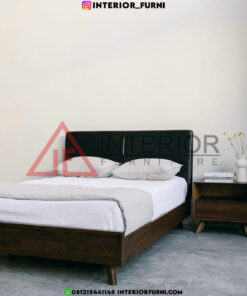 dipan laci minimalis modern kayu jati solid