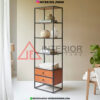 rak industrial minimalis untuk display