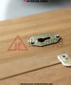 standing mirror minimalis modern kayu jati