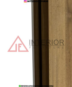 standing mirror minimalis modern kayu jati