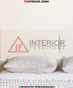 tempat tidur laci kayu jati minimalis modern